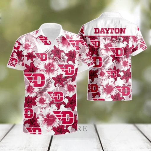 Ncaa Dayton Flyers Hawaiian Shirt   Short