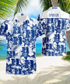 Ncaa Duke Blue Devils Hawaiian Shirt Short