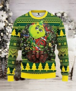 Ncaa Oregon Ducks Grinch Hug Ugly Christmas Sweater, All Over Print Sweatshirt, Ugly Sweater, Christmas Sweaters, Hoodie, Sweater