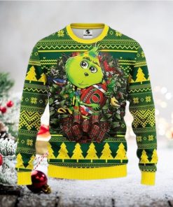 NFL Green Bay Packers Grinch Funny Xmas Sweaters, Grinch Ugly Sweater