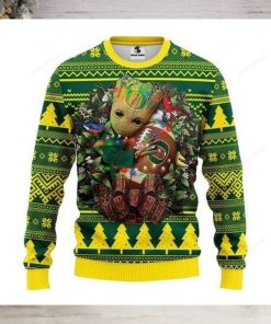 Ncaa Oregon Ducks Groot Hug Ugly Christmas Sweater, All Over Print Sweatshirt, Ugly Sweater, Christmas Sweaters, Hoodie, Sweater