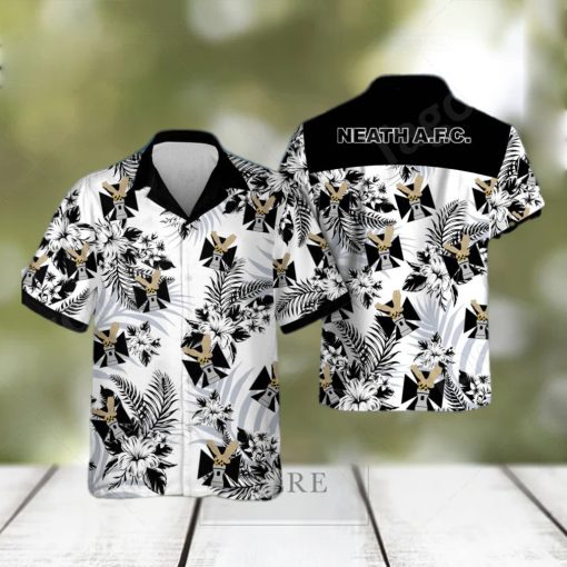 Neath FC Cymru Premier Hawaiian Shirt