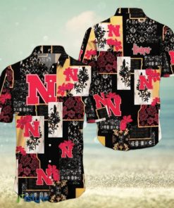 Nebraska Cornhuskers Map US Pattern Hawaiian Shirt Short Sleeve For Men And Women