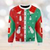 Funny Black Cat I Do What I Want Christmas Gift For Holiday Black Cat What 3D Ugly Christmas Sweater