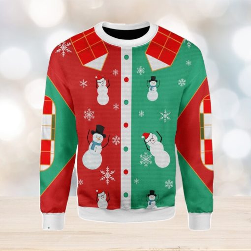 Nell’s Snowmen On The Kelly Clarkson Show Ugly Christmas Sweater Xmas Gift Men And Women Christmas Sweater