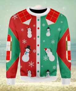 Nell’s Snowmen On The Kelly Clarkson Show Ugly Christmas Sweater Xmas Gift Men And Women Christmas Sweater