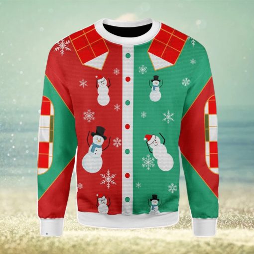 Nell’s Snowmen On The Kelly Clarkson Show Ugly Christmas Sweater Xmas Gift Men And Women Christmas Sweater