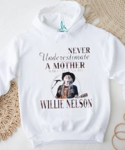Never underestimate A Mother Who Listens To Willie Nelson Plaid 2023 Shirt