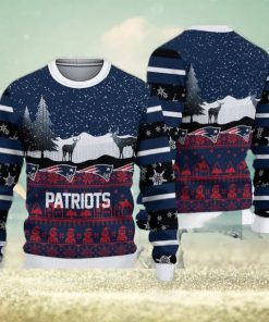 NFL, Sweaters, Nfl New England Patriots Light Up Ugly Christmas Style  Sweater