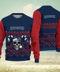 Cincinnati Bengals Fans Skull Carols Ugly Christmas Sweater