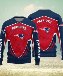 New England Patriots Ugly Christmas Sweater For Fans