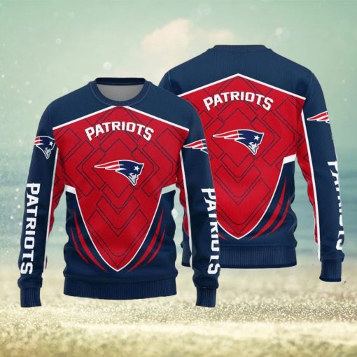 New England Patriots Ugly Christmas Sweater For Fans