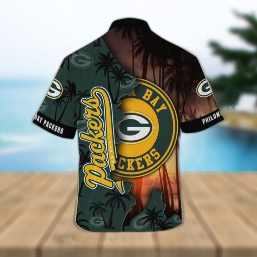 New Green Bay Packers Nfl Customized Summer Leobees 3D Awesome Hawaiian Shirt