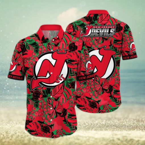 New Jersey Devils NHL Hawaiian Shirt Coconut Water Aloha Shirt