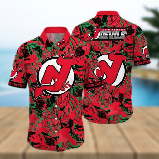 New Jersey Devils NHL Hawaiian Shirt Coconut Water Aloha Shirt