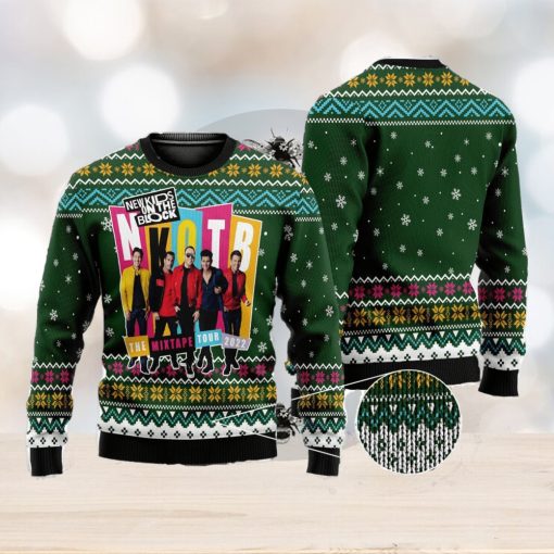 New Kids on the Block Band 3D All Over Printed Ugly Christmas Sweater Christmas Gift For Family