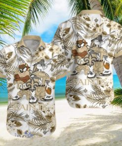 New Orleans Saints Taz And bugs NFL Teams Hawaiian Shirt Gift For Men And Women