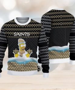 Atlanta Falcons Christmas Gingerbread Man Knitted Ugly Christmas Sweater  AOP Gift For Men And Women