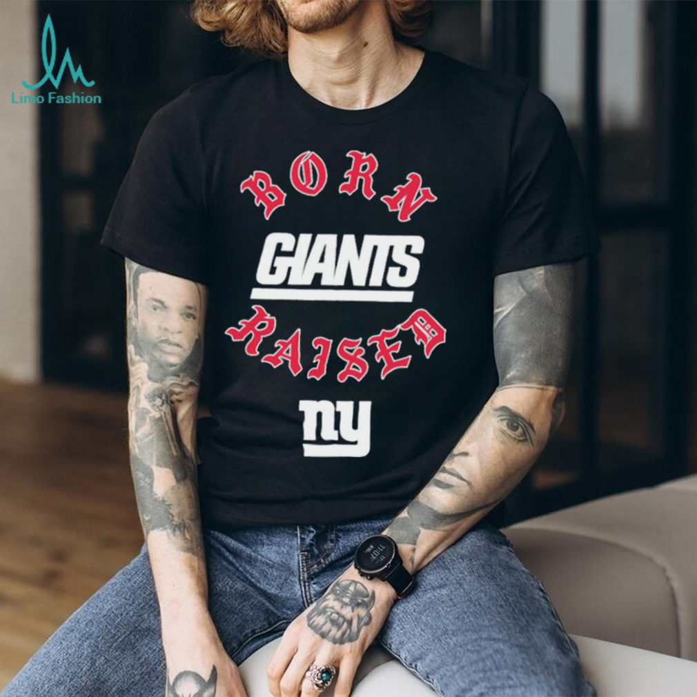 New York Giants Born X Raised Unisex T Shirt - Limotees