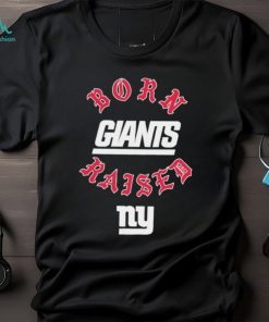 Official New York Giants Born X Raised Unisex T Shirt - Limotees