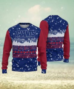 New York Giants Christmas Forrest Knitted Ugly Sweater AOP For Men And Women Gift Fans