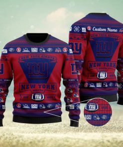 New York Giants Christmas Ugly Sweater - Limotees