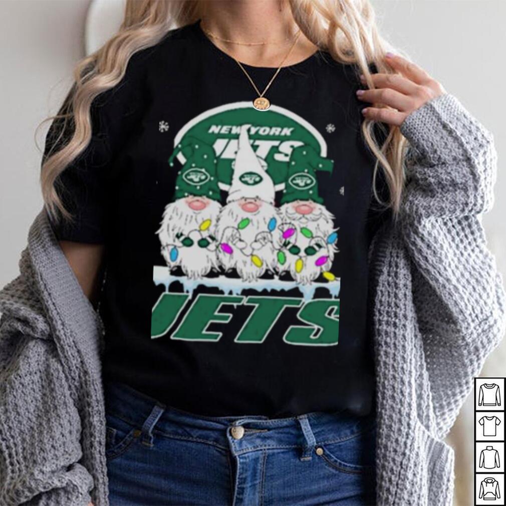 Official New York Jets Football Gnomes Christmas Shirt, hoodie