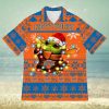 New Orlean Pelicans Baby Yoda Star Wars Sports Football Ugly Christmas Sweater Pattern 3D Hawaiian Shirt Christmas Gift