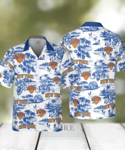 New York Knicks Collar Hawaiian Shirt For Men And Women Gift Beach