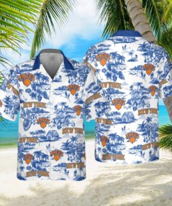 New York Knicks Collar Hawaiian Shirt For Men And Women Gift Beach