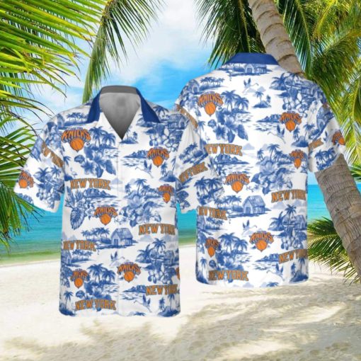 New York Knicks Collar Hawaiian Shirt For Men And Women Gift Beach