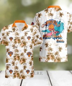 New York Giants Aloha Mick Pattern Hawaiian Shirt For Fans - Limotees