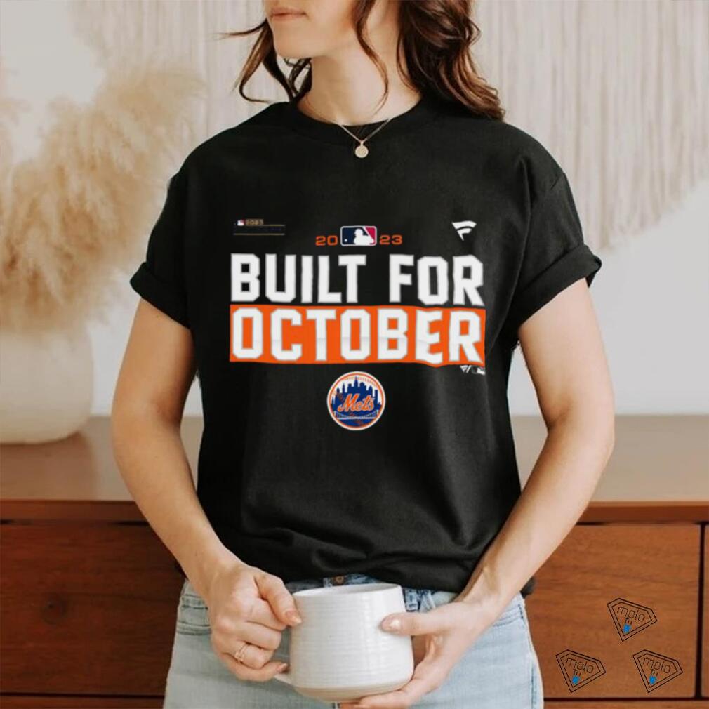 New York Mets Built For October 2023 Postseason shirt - Limotees