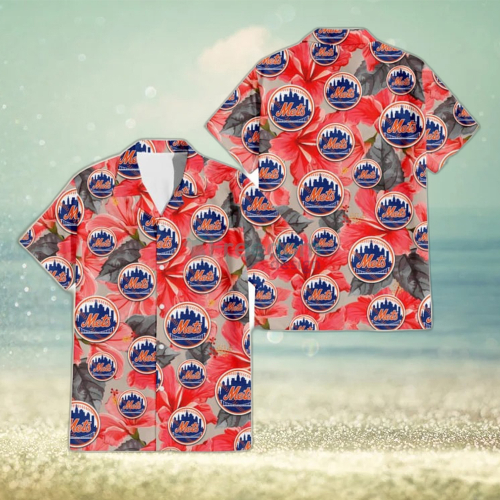 Personalized Name And Number Washington Nationals Baseball All Over Print  3D Hawaiian Shirt - Red - T-shirts Low Price