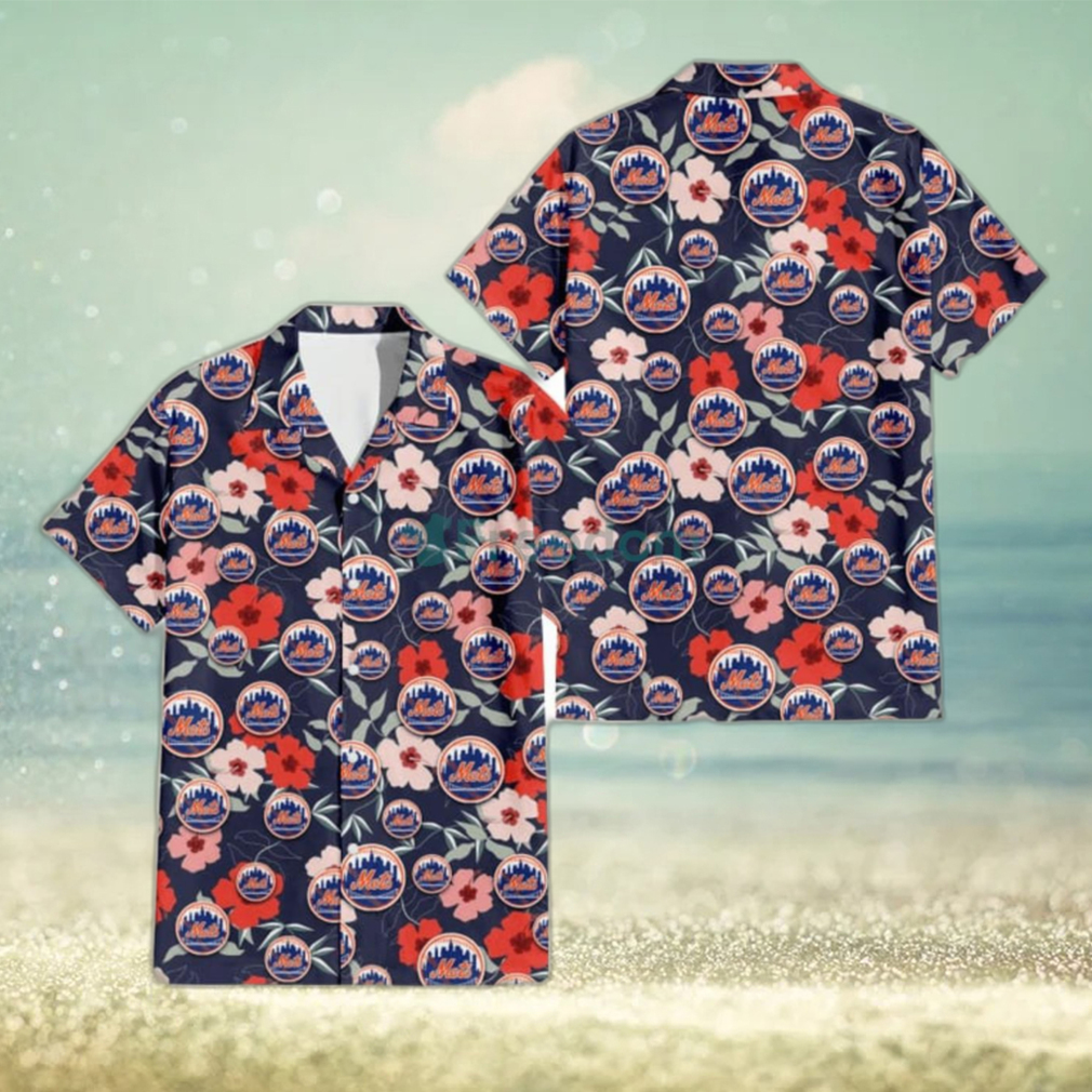 New York Giants NFL Flower Classic Full Print Hawaiian Shirt - Limotees