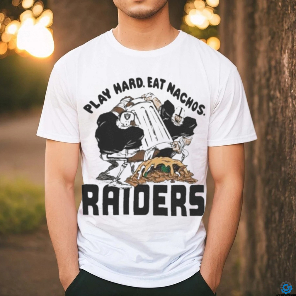 Nfl Flavortown Las Vegas Raiders Football Play Hard Eat Nachos