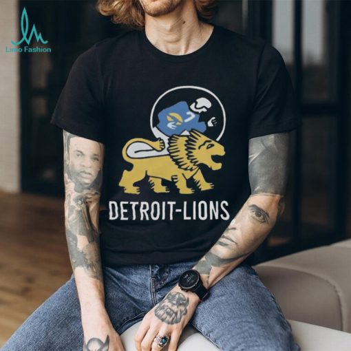 Nfl Team Detroit Lions ’52 Homage Tri Blend Shirt