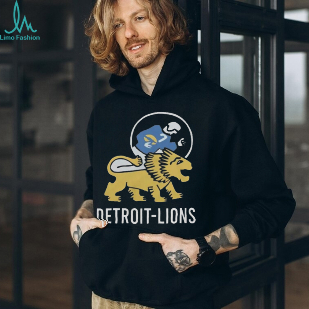 Detroit Lions '17 Hoodie Retro Detroit Lions Hoodie – HOMAGE