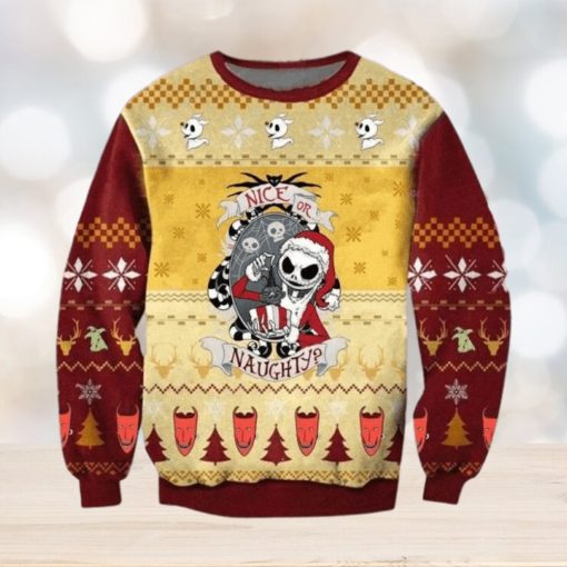 Nice Or Naughty Christmas Ugly Sweater