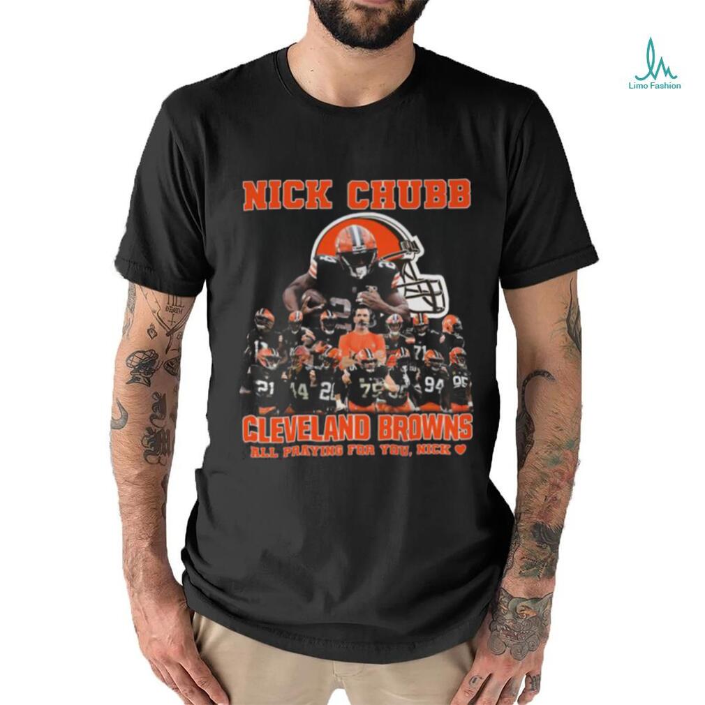 Nick Chubb Cleveland Browns retro shirt, hoodie, sweater, long