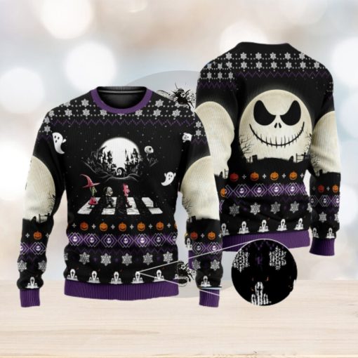 Nightmare Before Christmas 3D All Over Printed Ugly Christmas Sweater Christmas Gift For Family