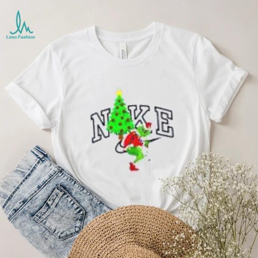 Nike Christmas Tree T shirt,The Grinch Nike Christmas Shirt