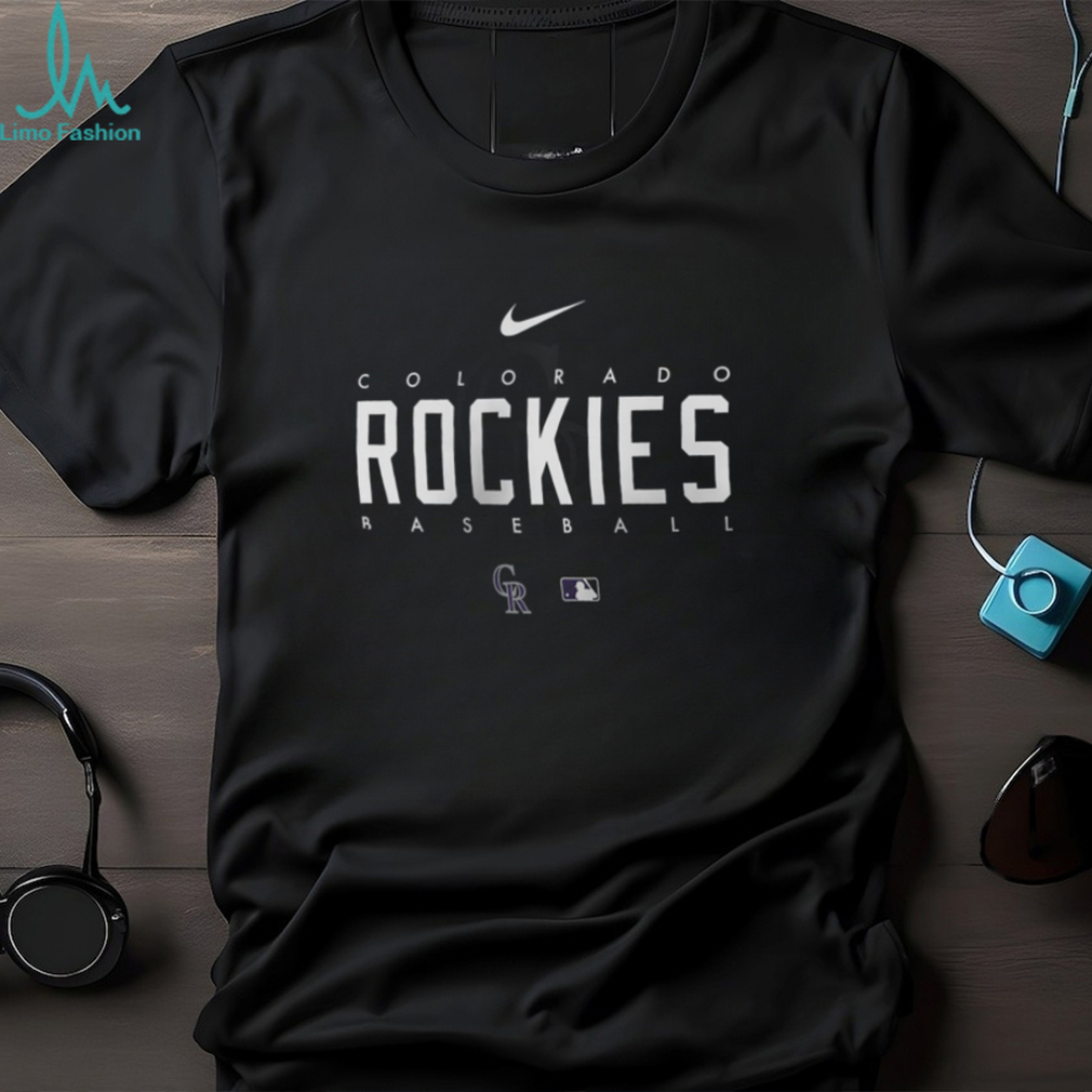 Nike, Shirts, Colorado Rockies Mlb Nike Drifit Tee