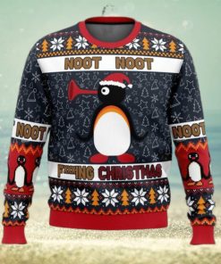 Noot Noot Christmas Pingu Fucking Ugly Christmas Sweater