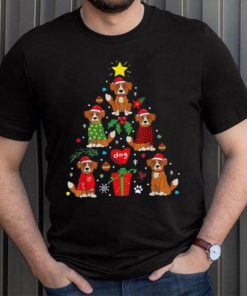 Nova Scotia Duck Tolling Retriever Christmas Toller Dog Shirt