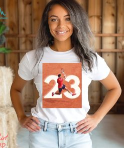 Novak Djokovic 23 Grand Slam Titles Tennis Fan T Shirt