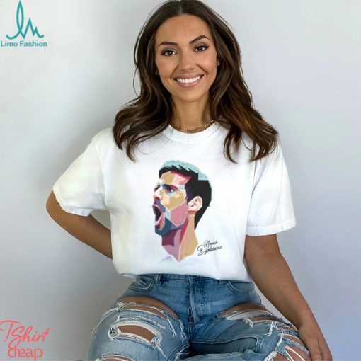 Novak Djokovic Art Portrait Classic T Shirt