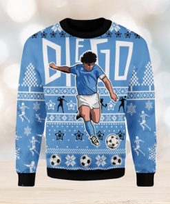 Number 10 Football Player Ugly Christmas Sweater Xmas Gift Men And Women Christmas Sweater