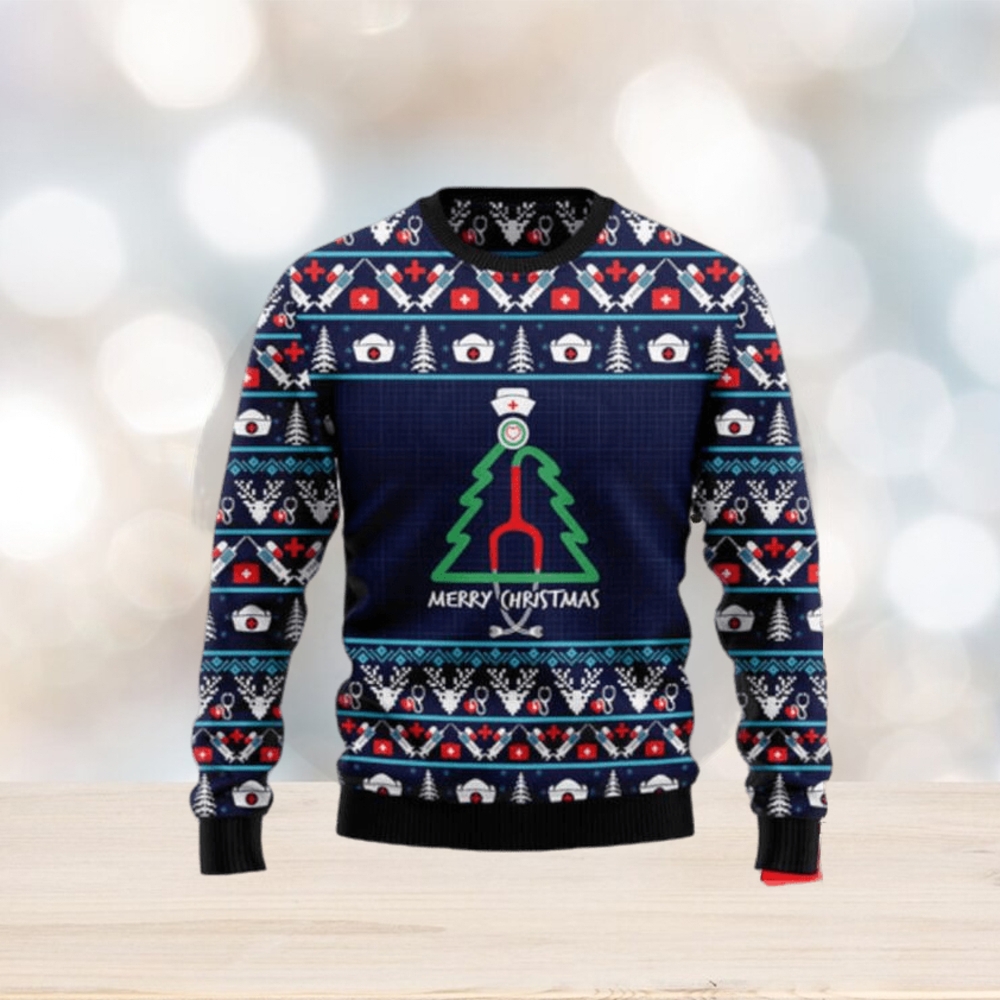 Los Angeles Dodgers Basic Pattern Knitted Ugly Christmas Sweater AOP Gift  For Men And Women - Limotees