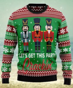 Nutcracker Party Cracking Ugly Christmas Sweater Thankgiving Gift Men Women